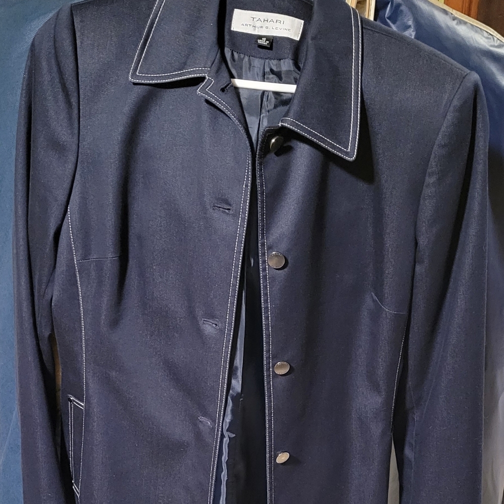 Tahari Navy jacket